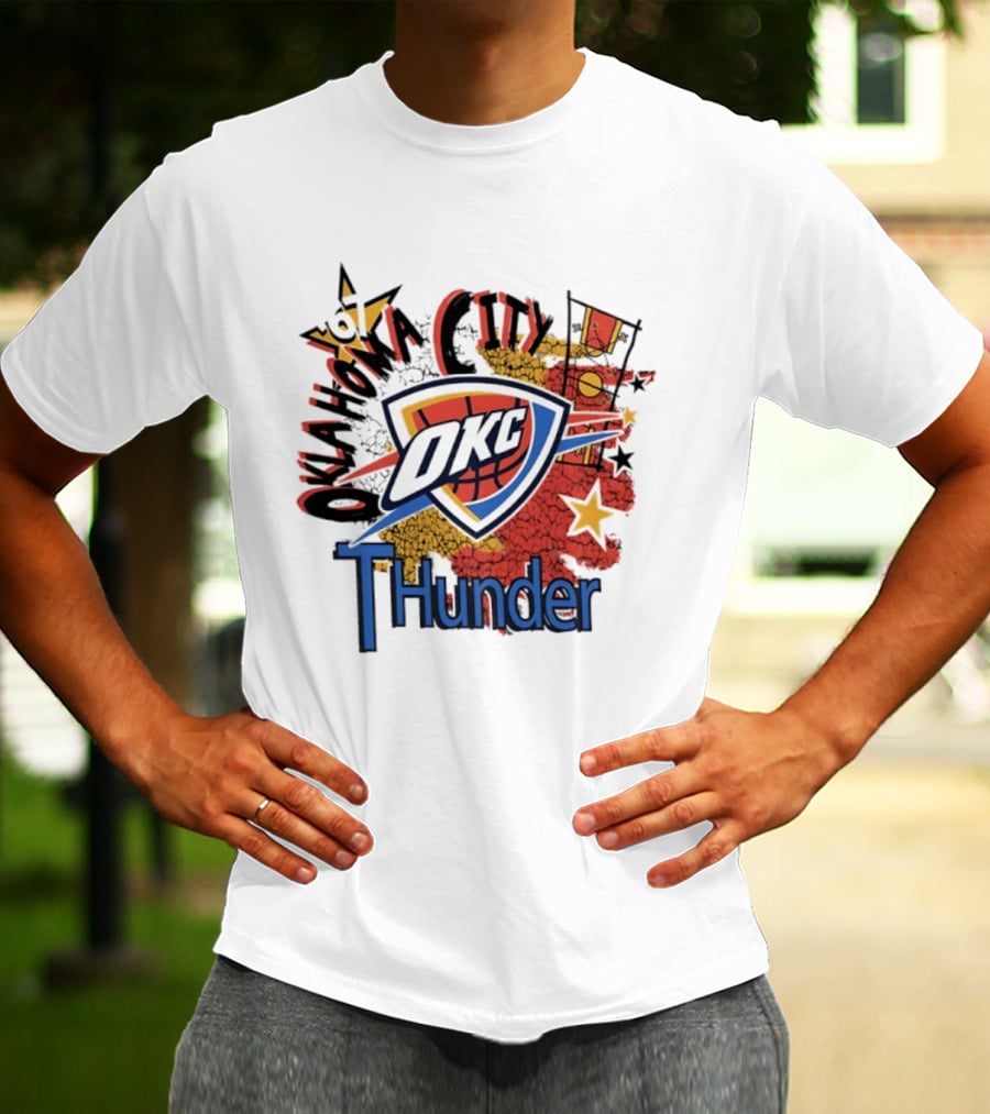 Oklahoma City OKC Thunder '67 Hardwood Classics T-Shirt
