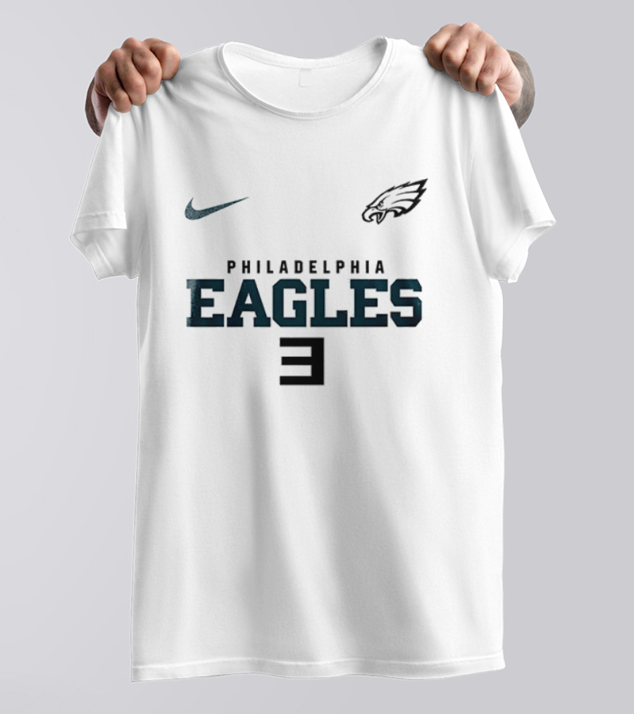 Philadelphia Eagles Nike Eminem Slim Shady Mask Collaboration T-Shirt