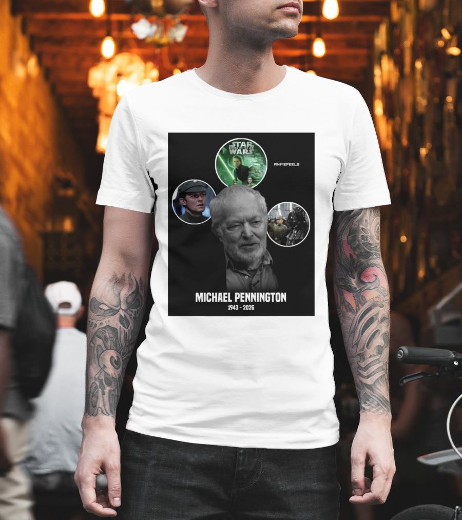 Star Wars Return Of The Jedi Michael Pennington 1943 2026 T-Shirt