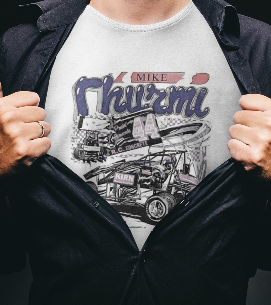 Ryan Gosling Mike Thurni Racing 44 Mavtv Sprint Car T-Shirt