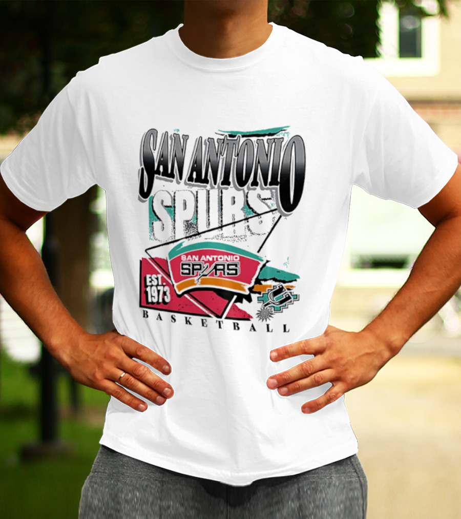 San Antonio Spurs Basketball Est 1973 T-Shirt