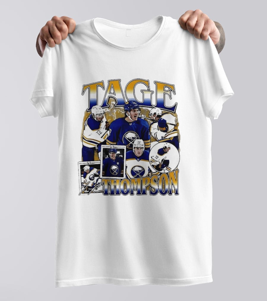 Tage Thompson Buffalo Sabres 2026 NHL Hockey Enthusiast's Choice T-Shirt