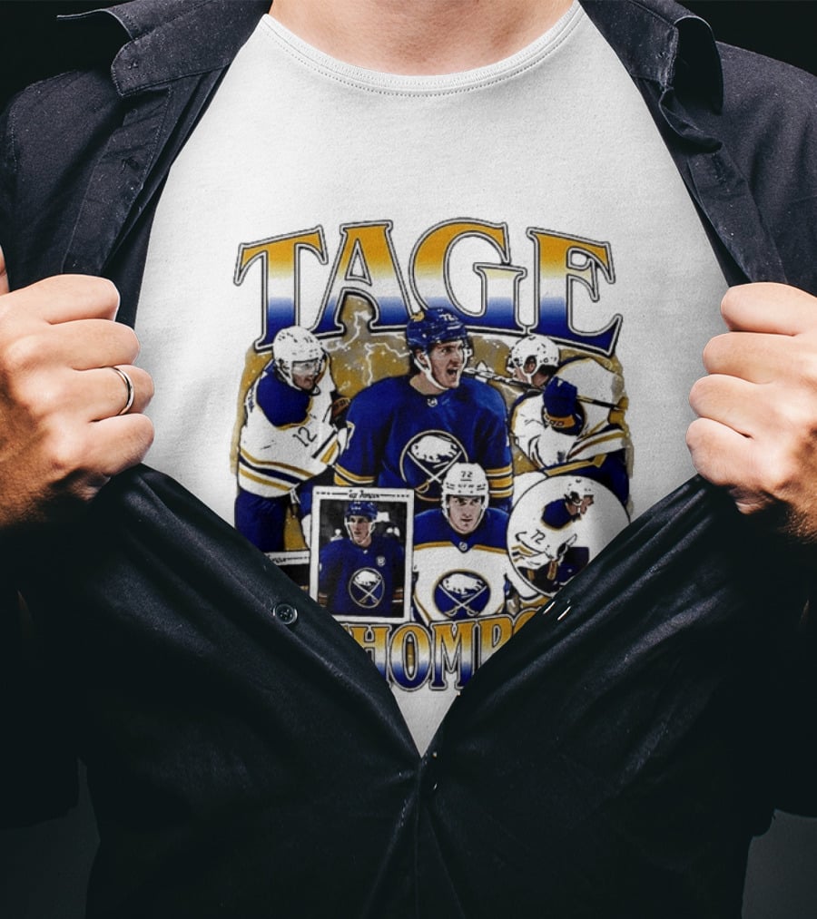 Tage Thompson Buffalo Sabres 2026 NHL Hockey Enthusiast's Choice T-Shirt