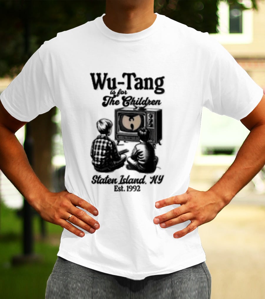 Wu Tang Clan For The Children Staten Island NY Est 1992 T-Shirt