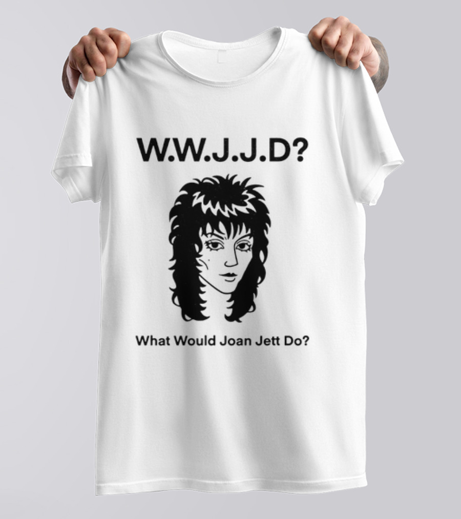 WWJD What Would Joan Jett Do T-Shirt
