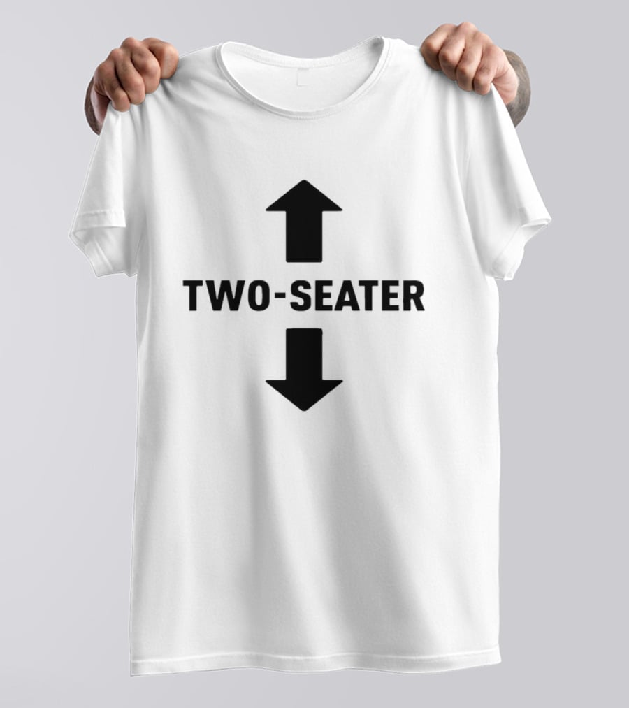 Two Seater Arrows Up And Down T-Shirt