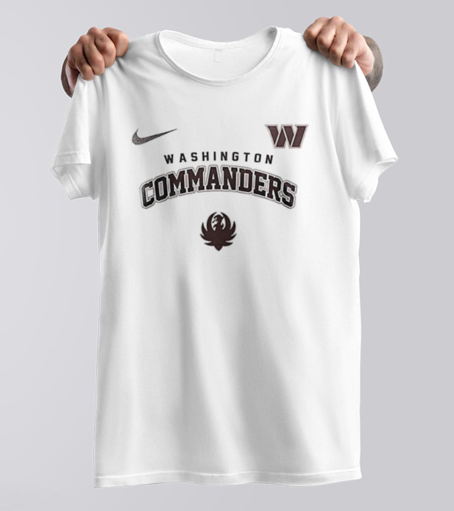 Nike Washington Commanders W Logo X Hank Williams Jr All My Rowdy Friends Are Coming Over For Monday Night T-Shirt