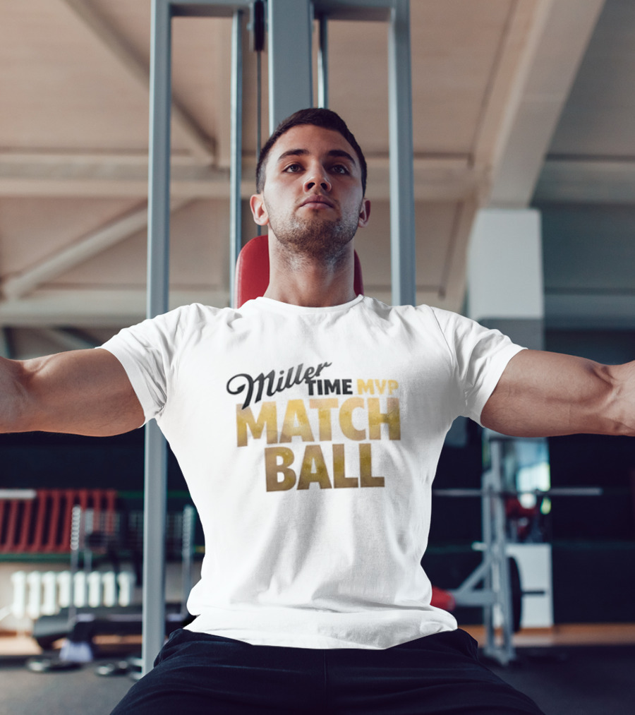 2026 Miller Time MVP Matchball T-Shirt