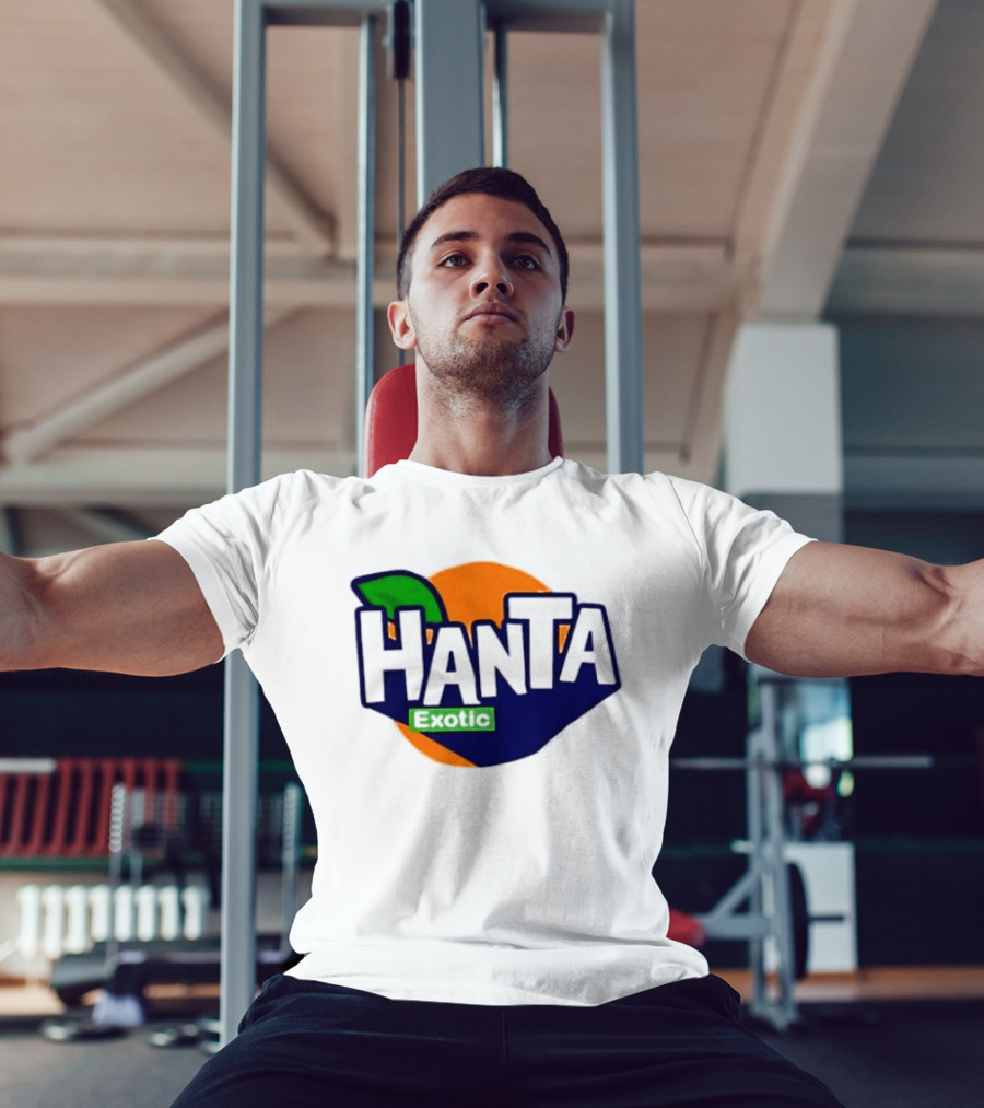 Hanta Exotic Fanta Leaf Orange T-Shirt