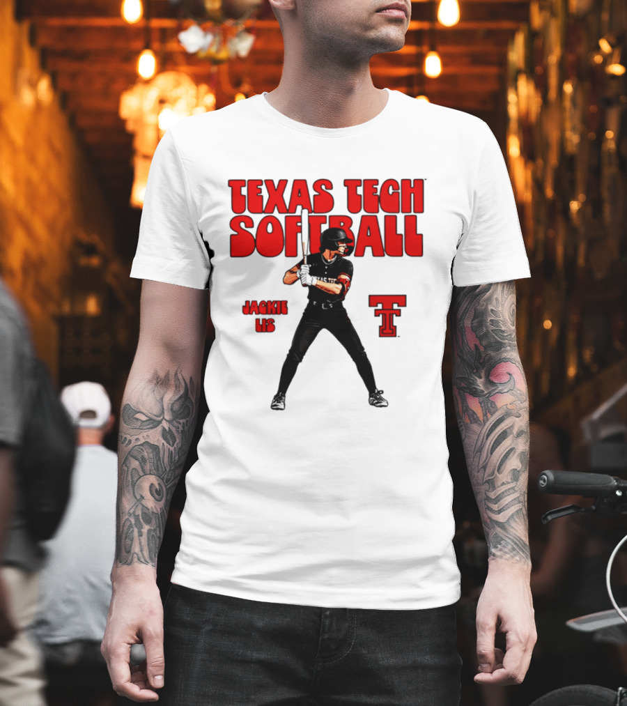 Texas Tech Red Raiders Jackie Lis Softball Player T-Shirt
