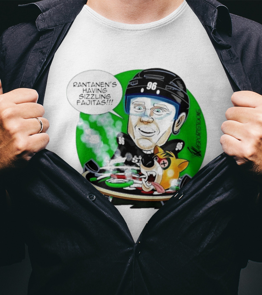 Rantanen's Having Sizzling Fajitas Sports Toons 96 T-Shirt