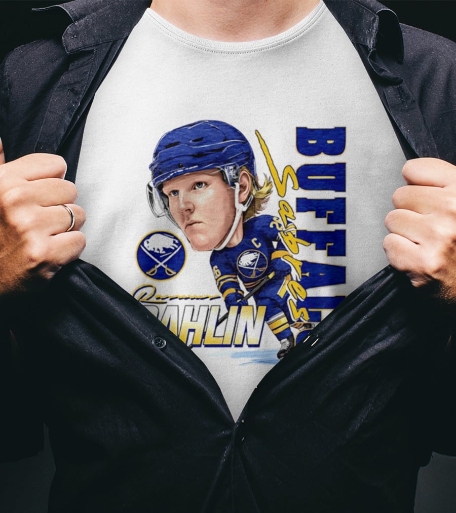 Rasmus Dahlin Captain Buffalo Sabres NHLPA Caricature T-Shirt