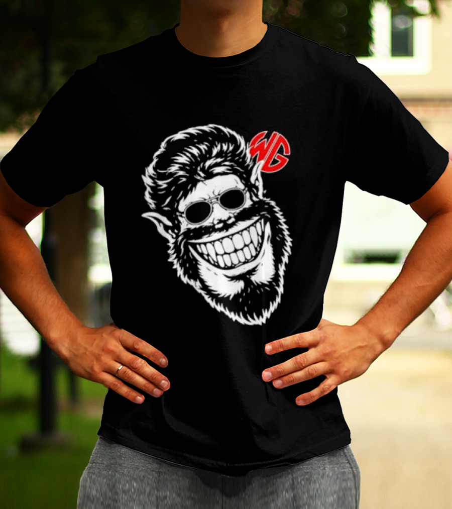 Wolfgang W. Wolfgang Ghoulrilla Biscuits Big Face WG T-Shirt