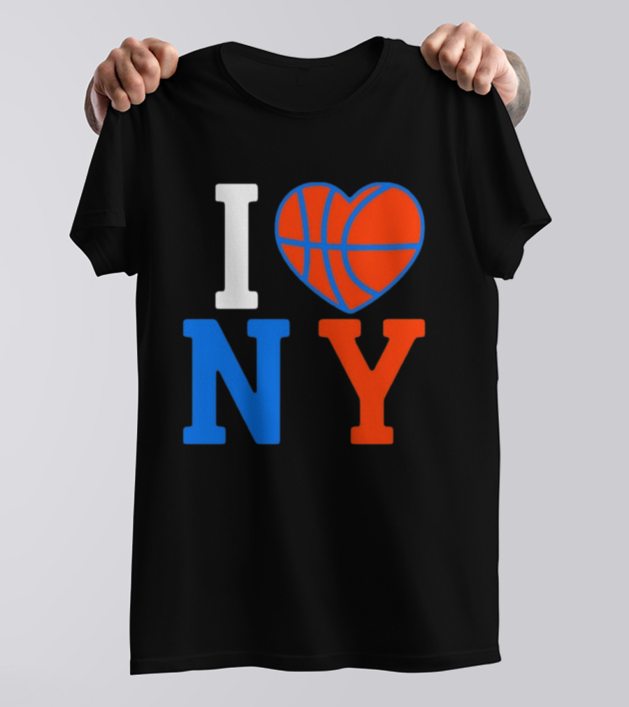 New York Knicks I Heart NY Basketball T-Shirt