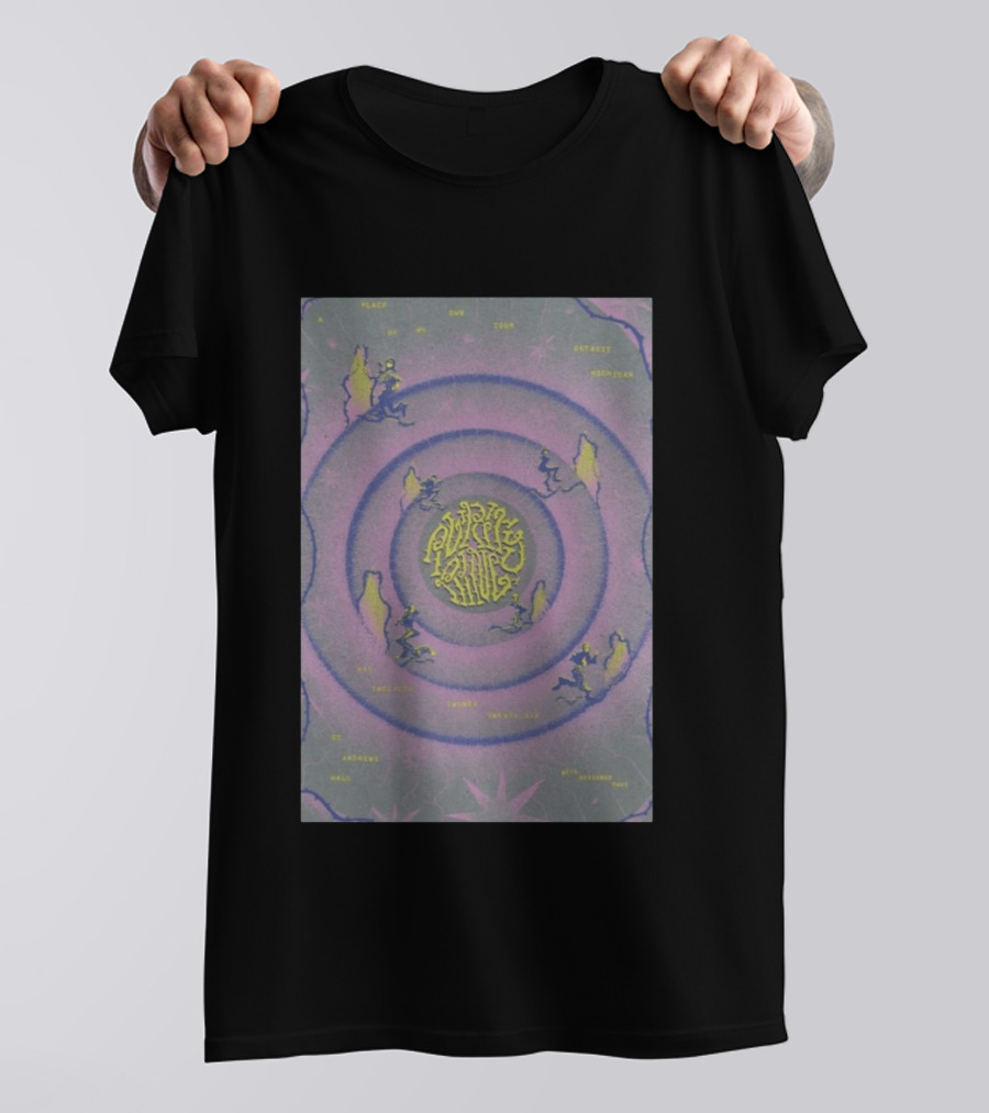 Purity Ring A Place Of Our Own Tour Detroit Michigan May 12 2026 Saint Andrew's Hall T-Shirt