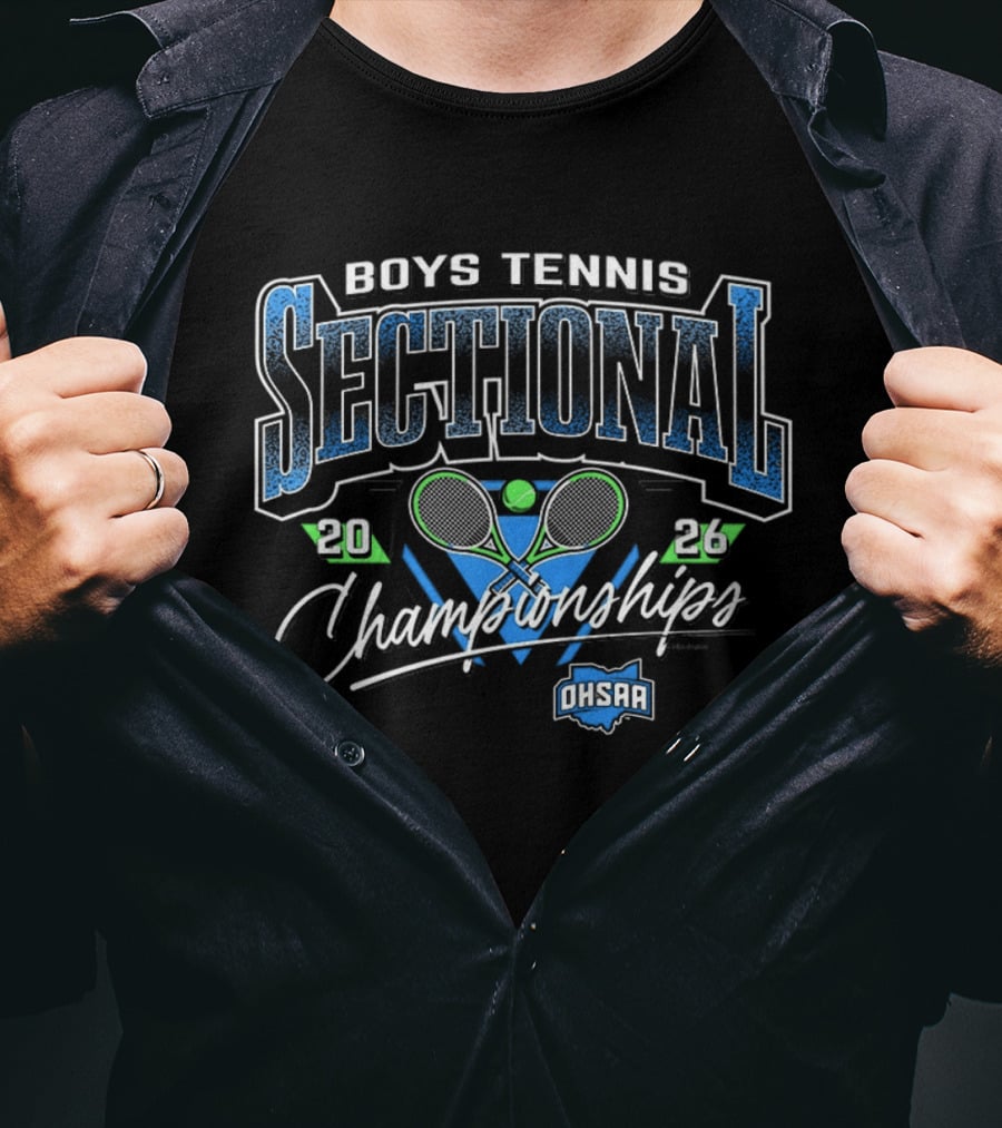 2026 Boys Tennis Sectional Championships OHSAA T-Shirt