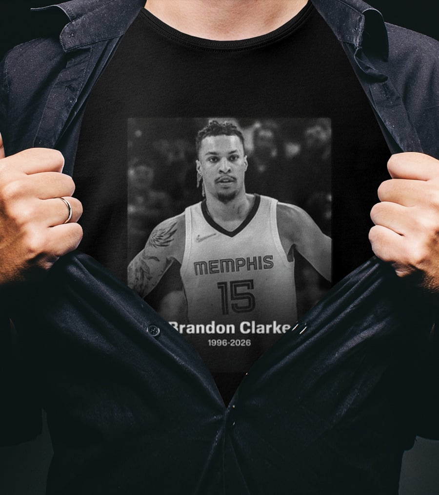 Brandon Clarke 1996 2026 Memphis 15 T-Shirt