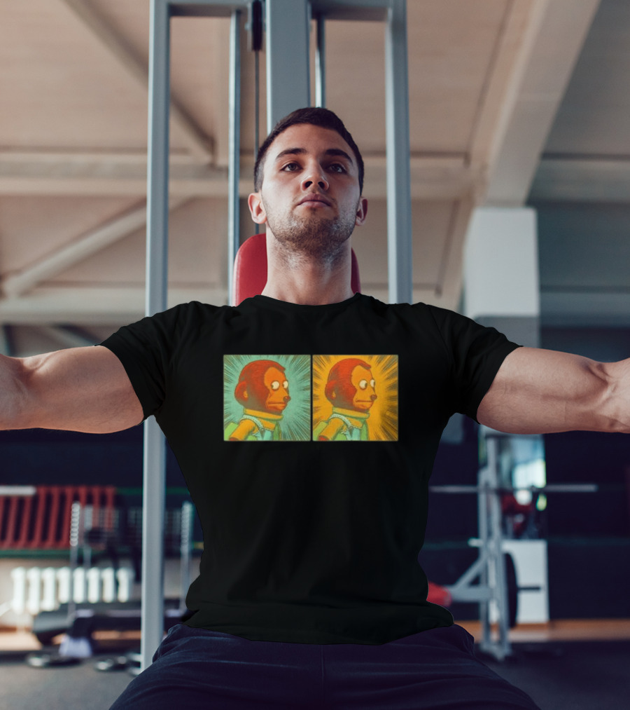 Awkward Look Monkey Puppet Meme Garment Dyed T-Shirt