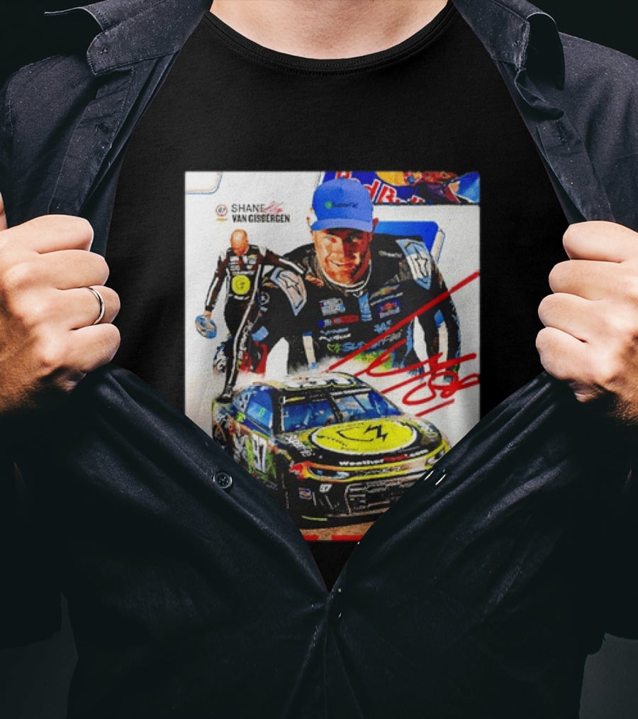 Shane Van Gisbergen NASCAR Red Bull New Zealander Racing Driver #97 T-Shirt