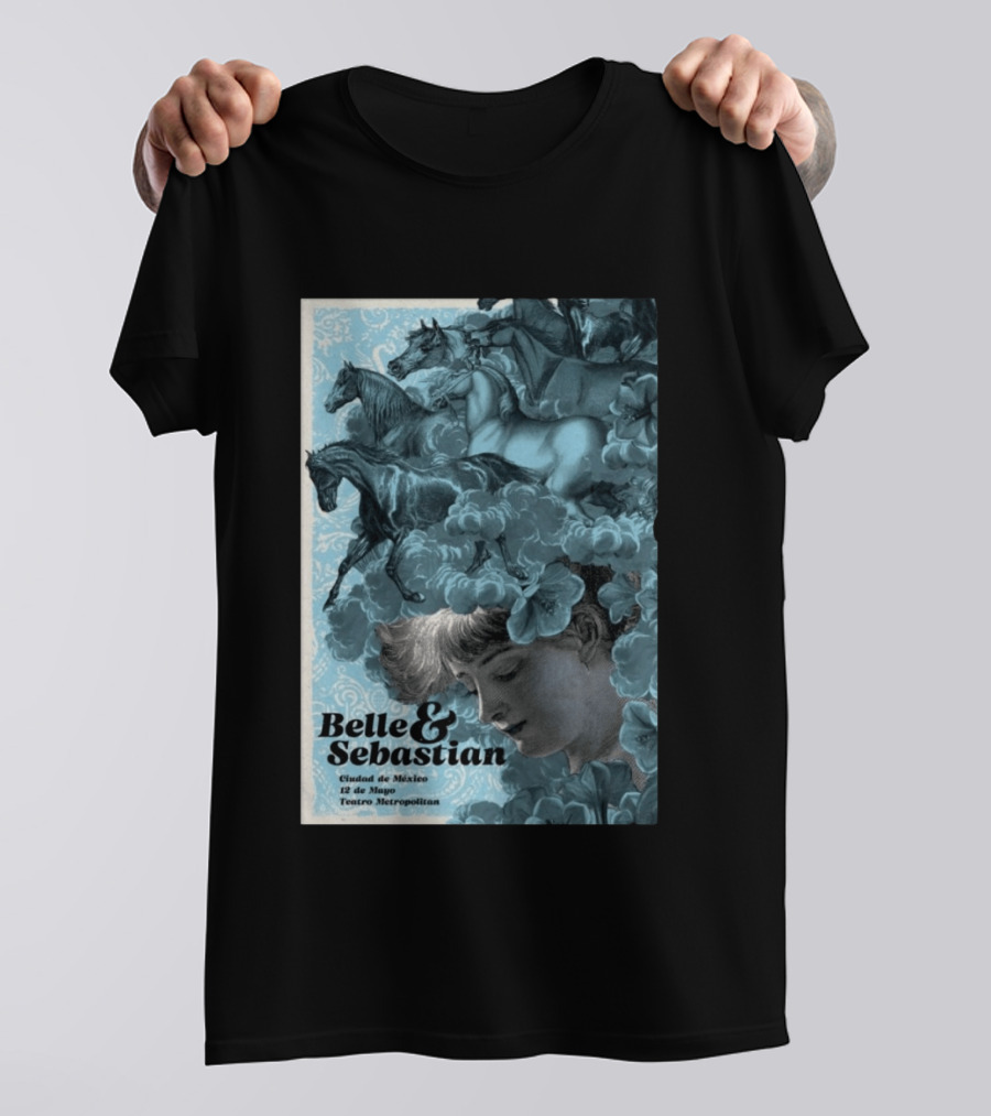 Belle And Sebastian Ciudad De México 12 De Mayo Teatro Metropolitan T-Shirt