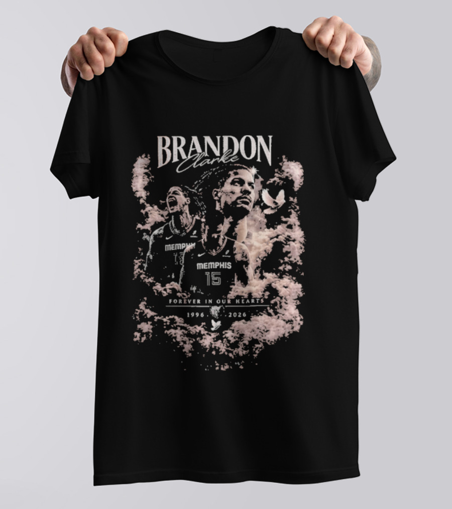 Brandon Clarke Memphis Forever In Our Hearts 1996 2026 T-Shirt