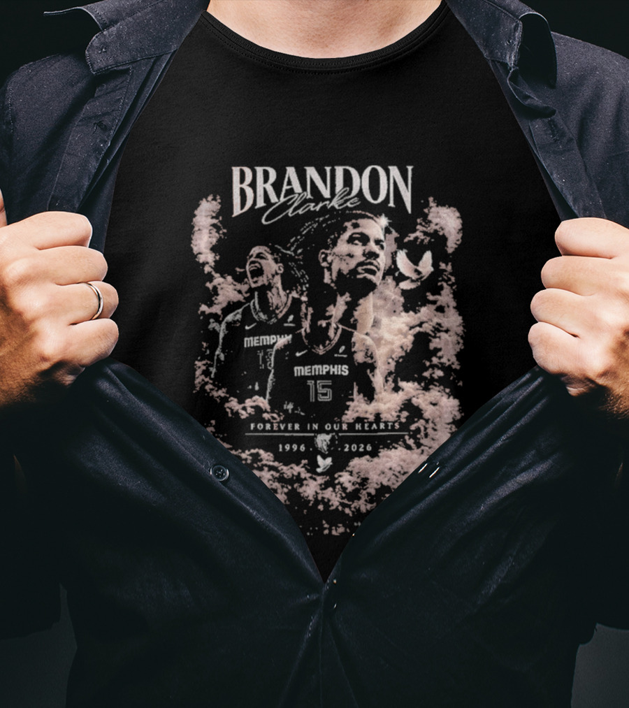 Brandon Clarke Memphis Forever In Our Hearts 1996 2026 T-Shirt