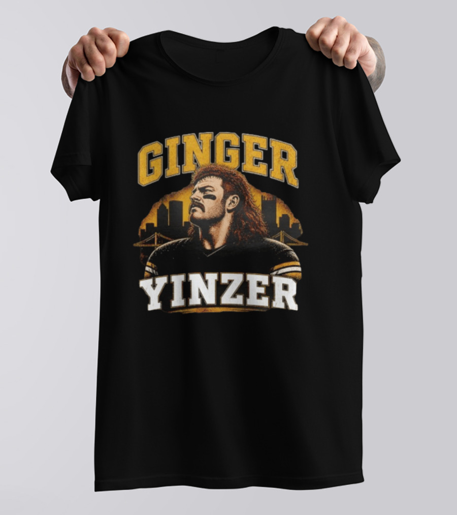 Ginger Yinzer Gennings Dunker Pittsburgh Steelers Football 2026 T-Shirt