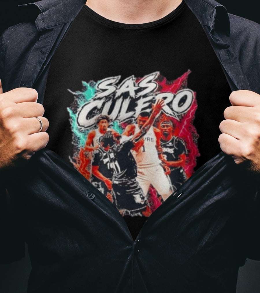 SAS Culero Spurs Flagrant Foul Elbow Action T-Shirt