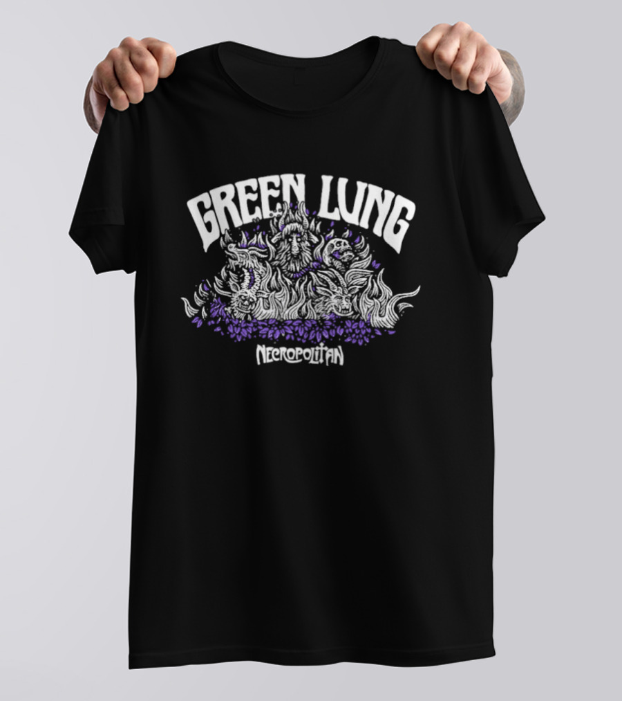 Green Lung Necropolitan Purple Smoke T-Shirt