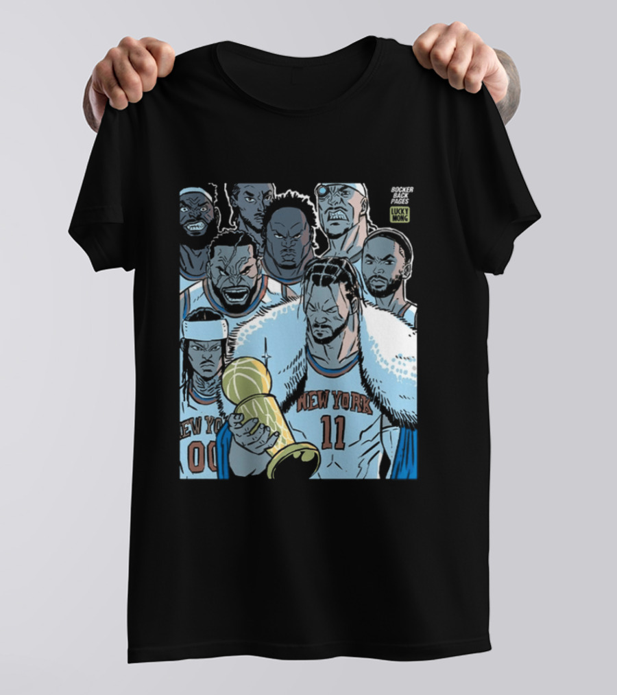 New York Knicks Invincible Champions NBA Basketball Team T-Shirt