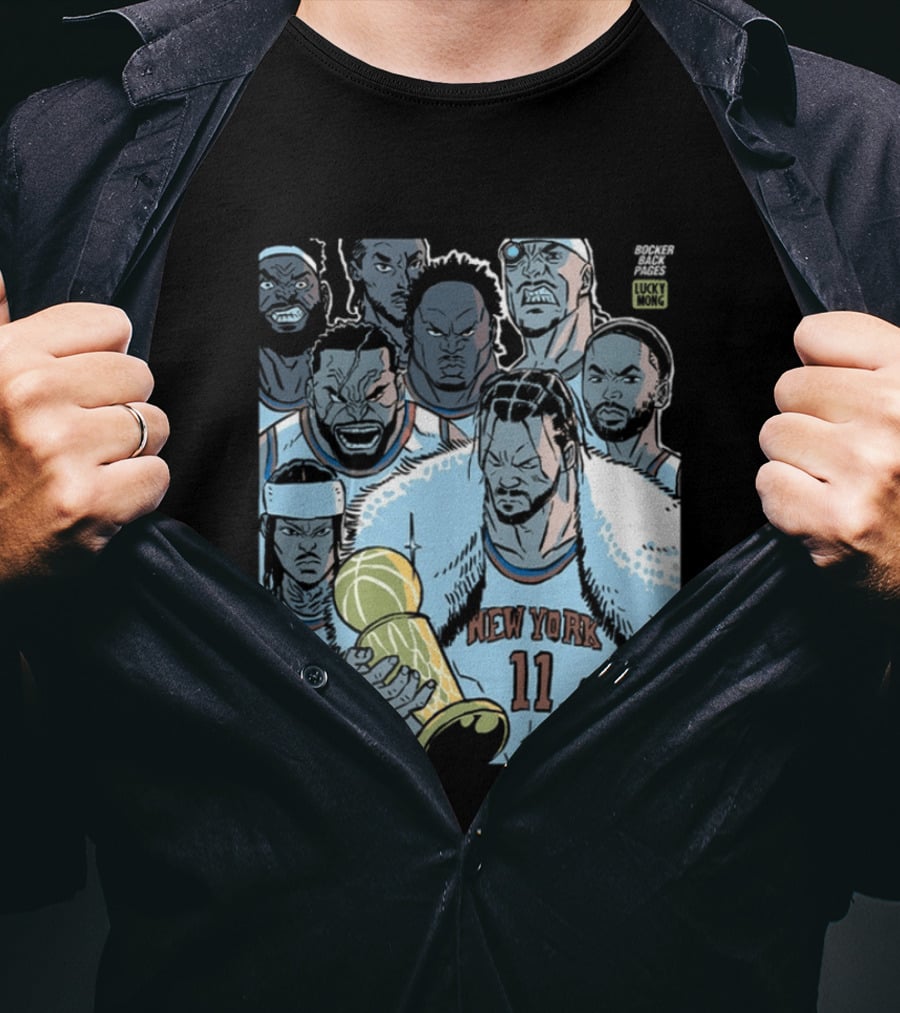 New York Knicks Invincible Champions NBA Basketball Team T-Shirt