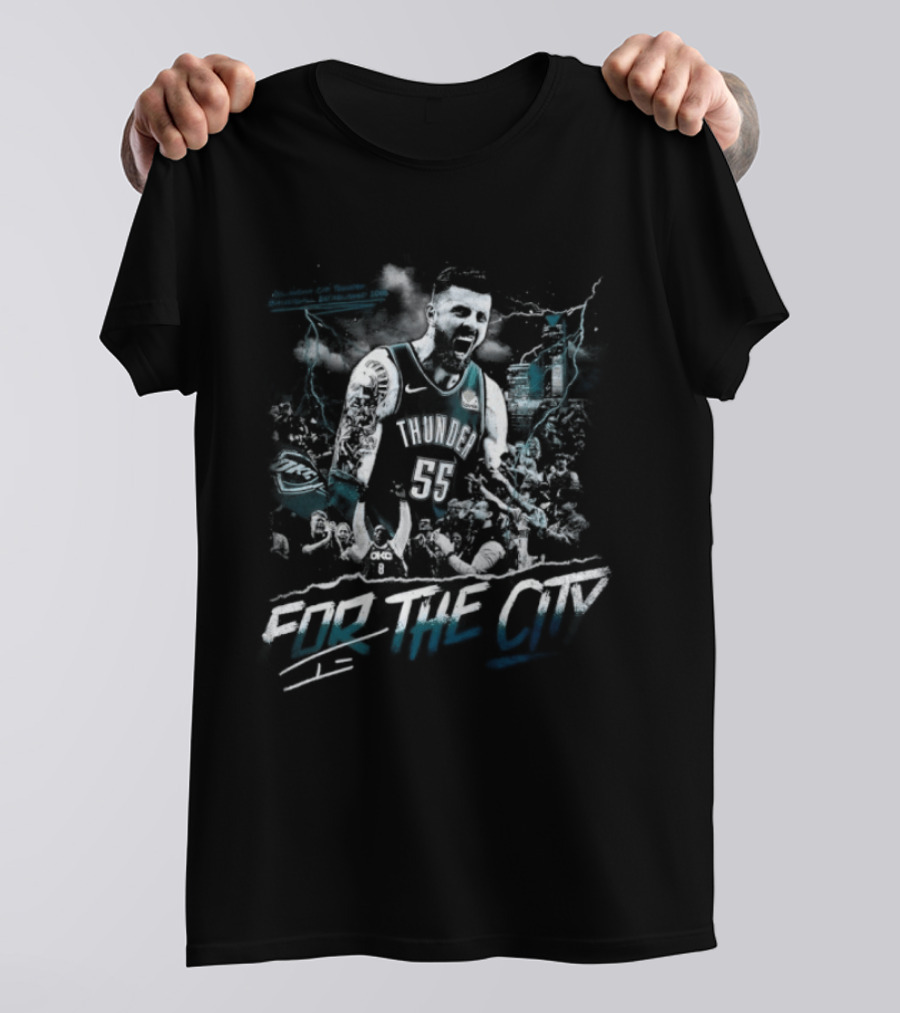 Isaiah Hartenstein For The City Oklahoma City Thunder NBA Basketball 2026 T-Shirt