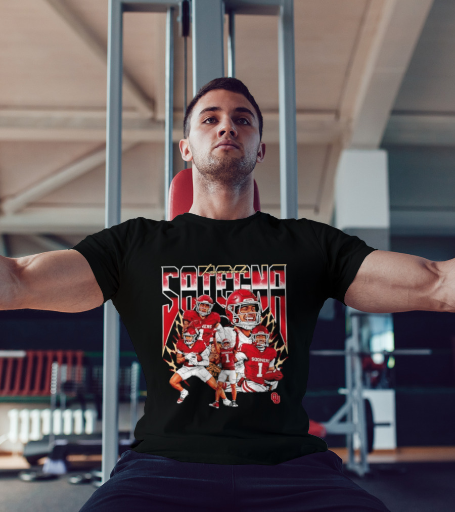 Isaiah Sategna III Oklahoma Sooners Football Sooners OU T-Shirt