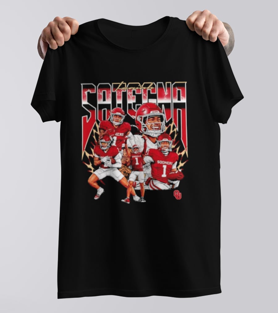Isaiah Sategna III Oklahoma Sooners Football Sooners OU T-Shirt