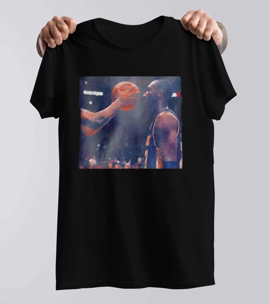 Kobe Bryant Los Angeles Lakers Basketball Legend NBA Iconic Moment T-Shirt