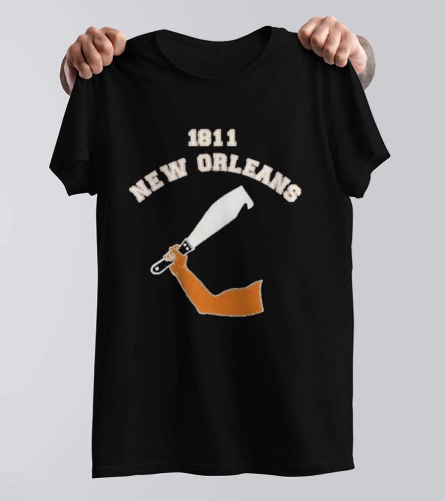 1811 New Orleans Uprising Machete T-Shirt