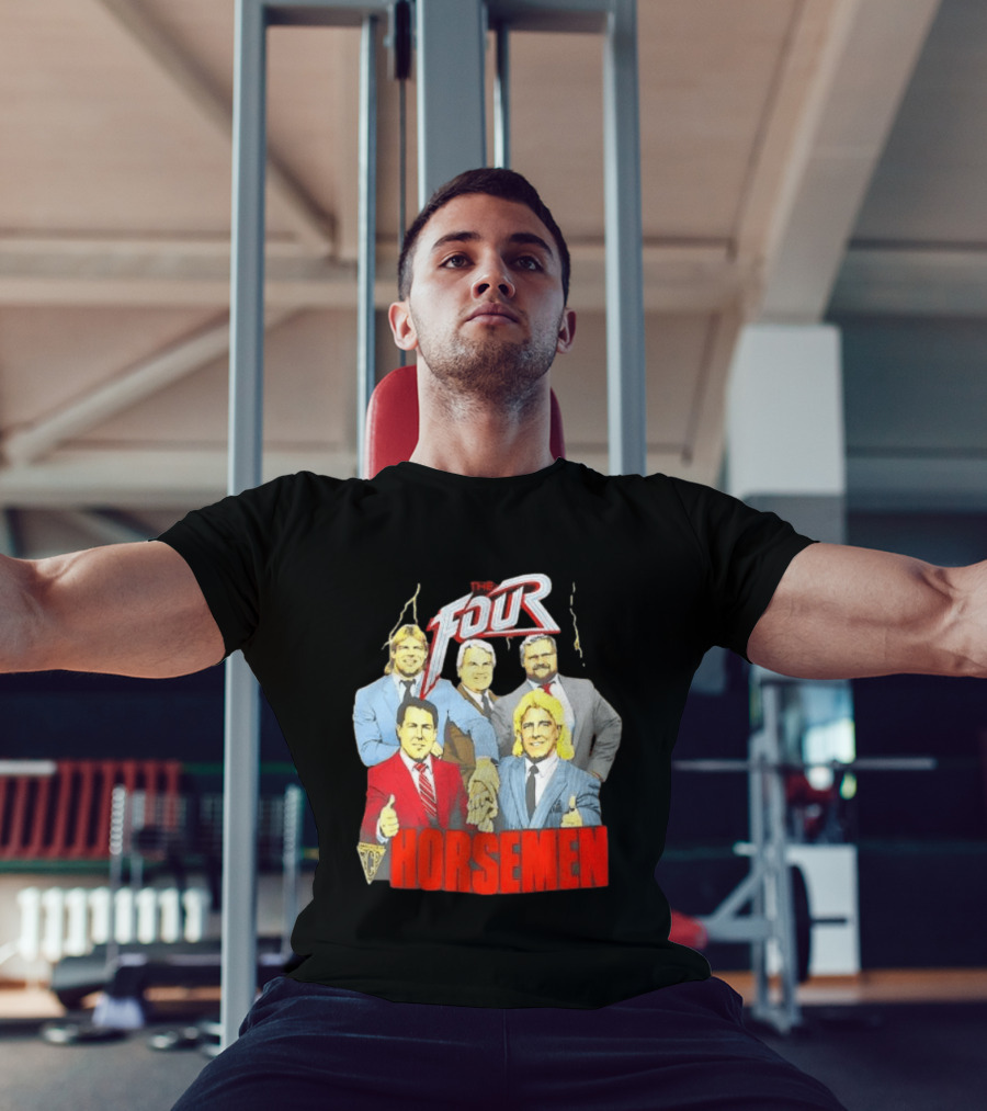 The Four Horsemen Jim Crockett Promotions Stylin Collection T-Shirt