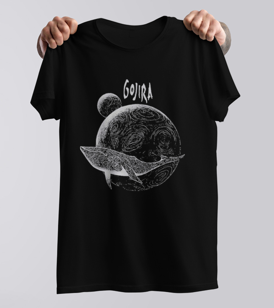Gojira Europe Tour 2026 From Mars To Sirius Whale Planet T-Shirt