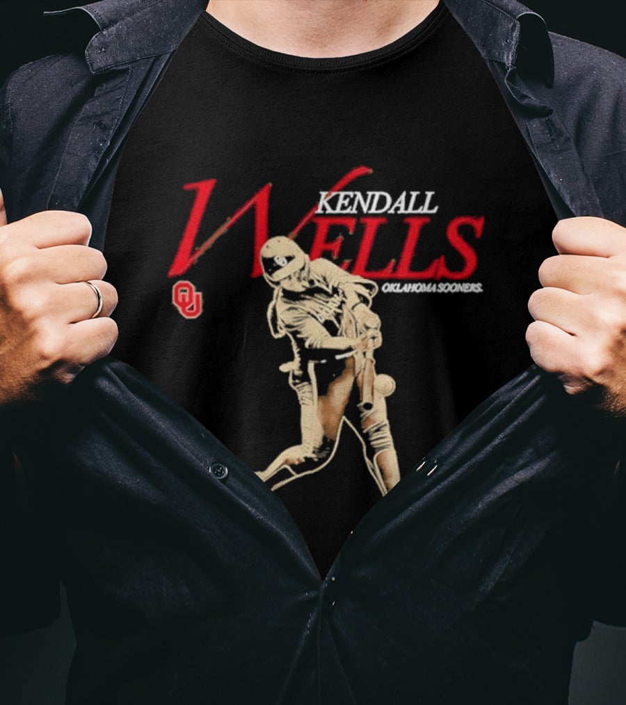 Kendall Wells Oklahoma Sooners Softball OU T-Shirt