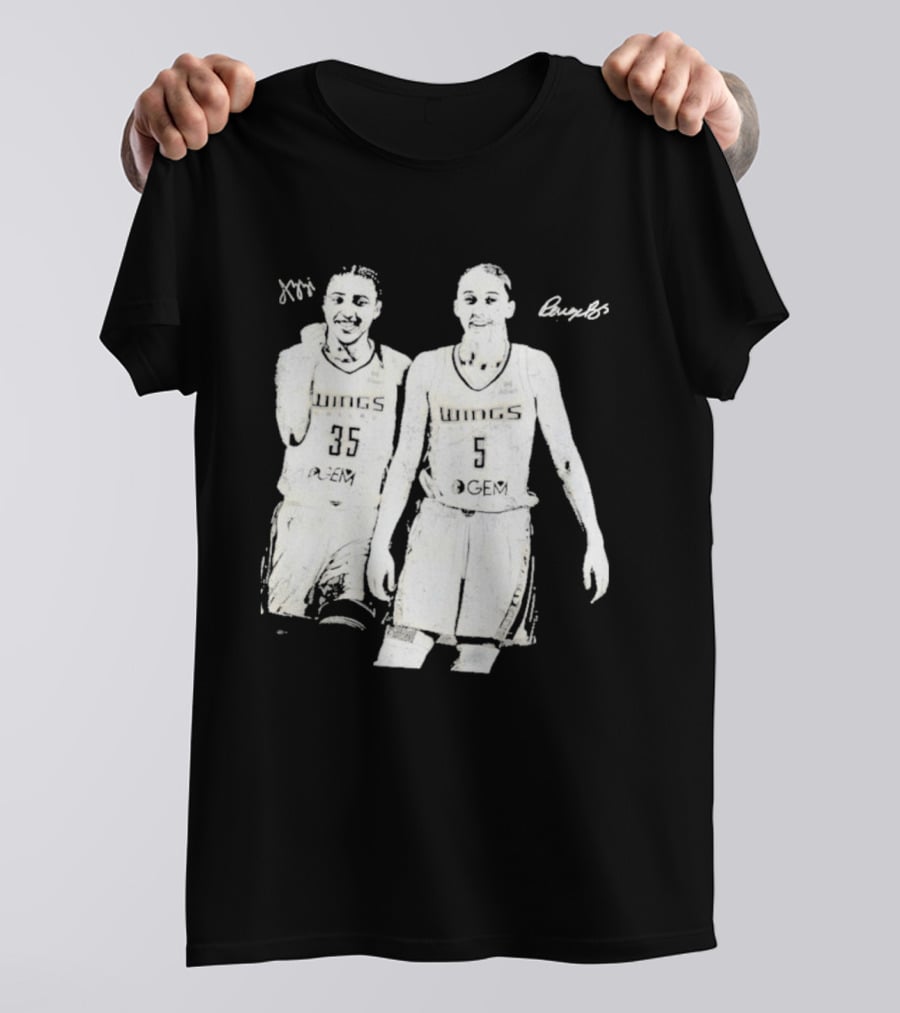 Azzi Fudd Paige Bueckers Basketball Number 35 5 WNBA T-Shirt
