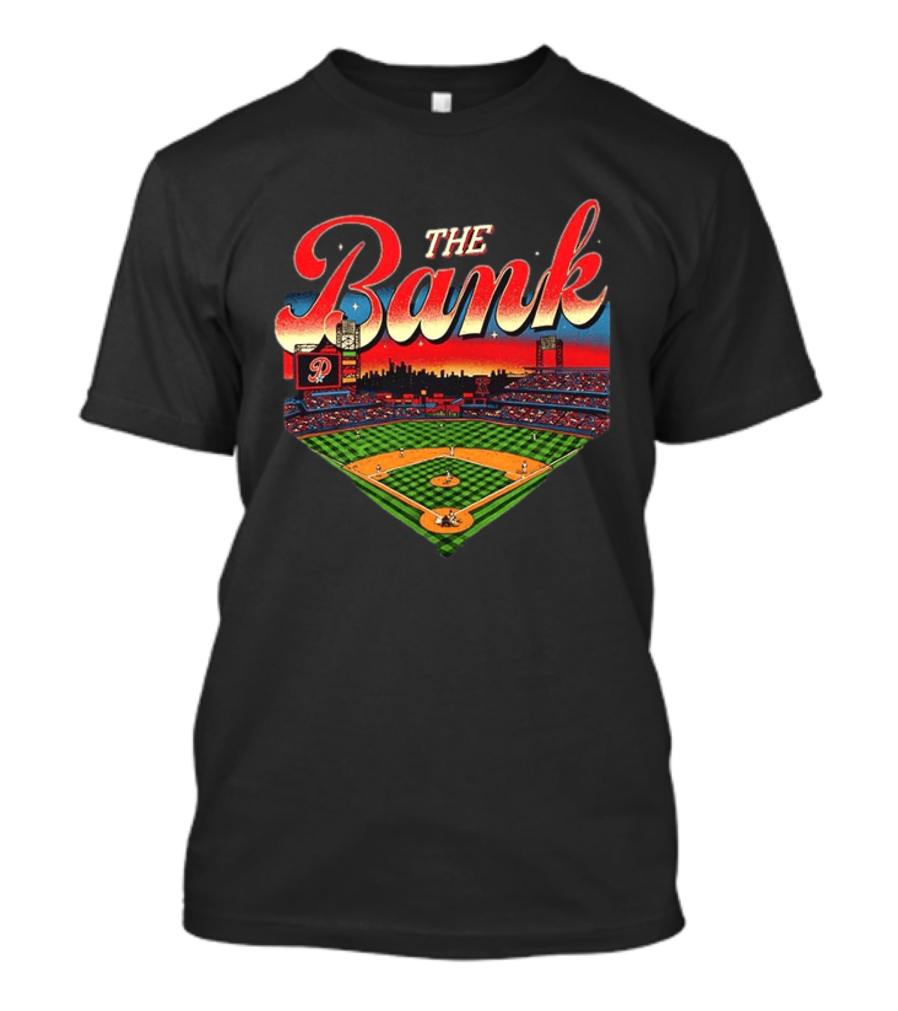 Philadelphia Phillies The Bank Stadium Vintage Baseball T-Shirt