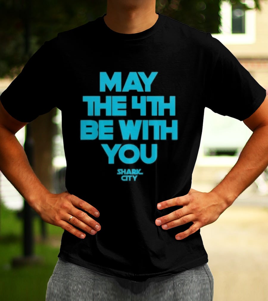 San Jose Sharks May The 4th Be With You Star Wars T-Shirt