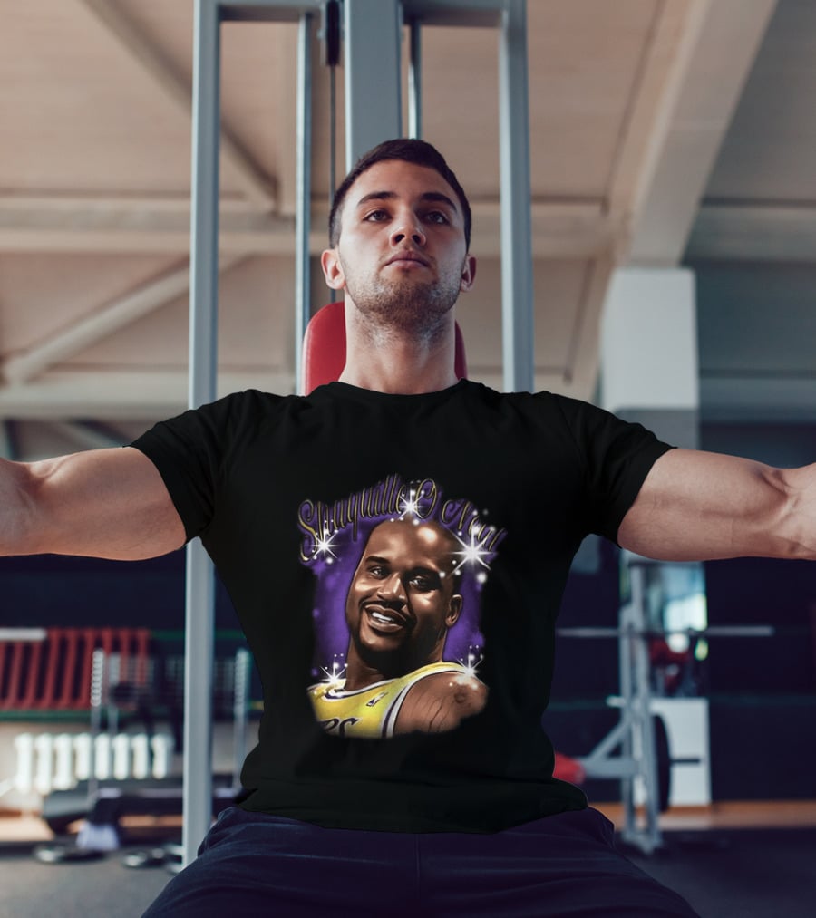 Shaquille O'Neal Los Angeles Lakers Number 34 Twinkle T-Shirt