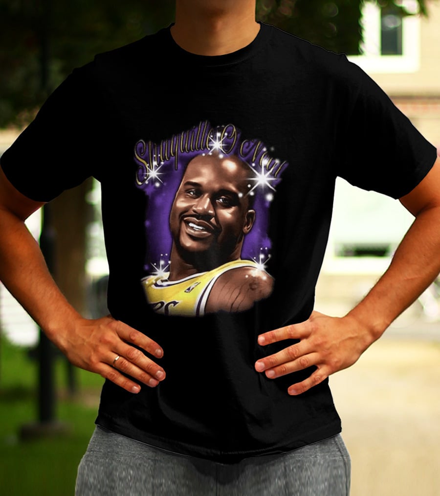 Shaquille O'Neal Los Angeles Lakers Number 34 Twinkle T-Shirt