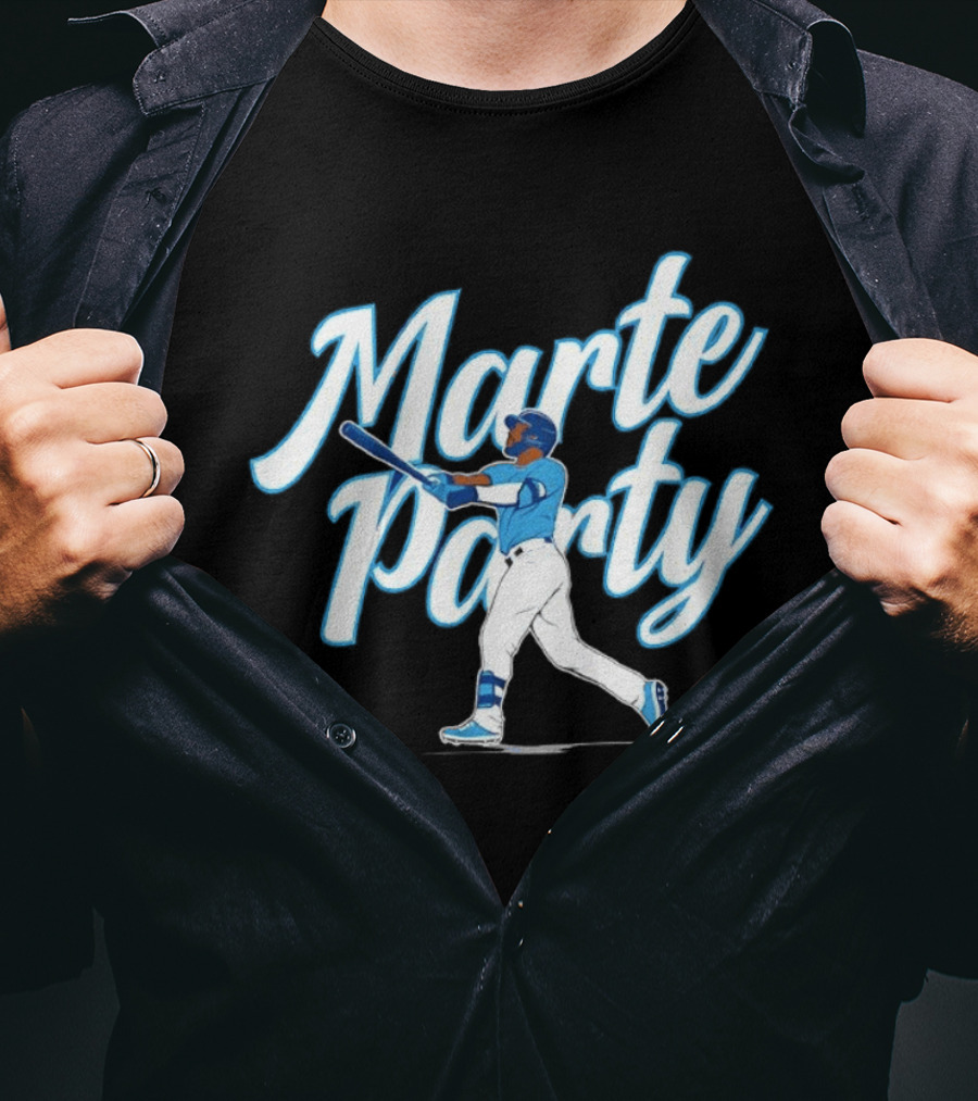 Marte Party Kansas City Royals Starling Marte MLB T-Shirt