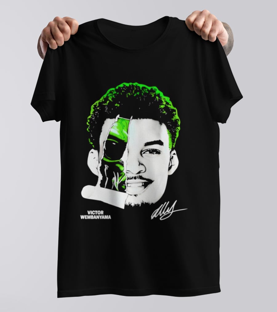 Victor Wembanyama Alien San Antonio Spurs NBA Basketball T-Shirt