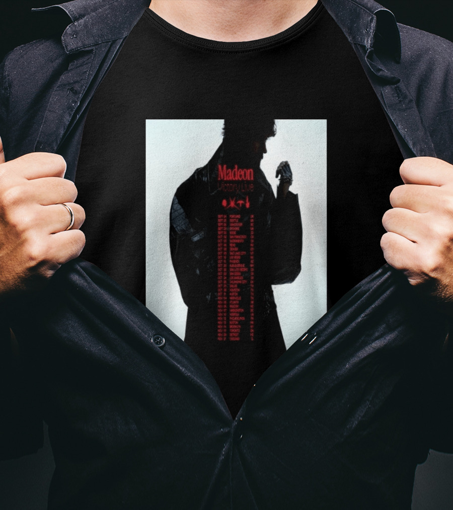 Madeon Victory Live Tour 2026 Portland To Chicago Dates T-Shirt