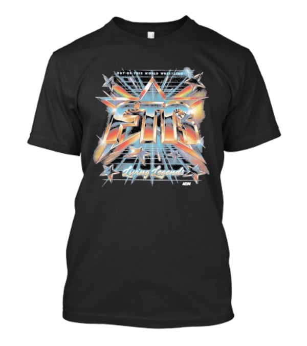 AEW FTR Living Legends Out Of This World Wrestling T-Shirt