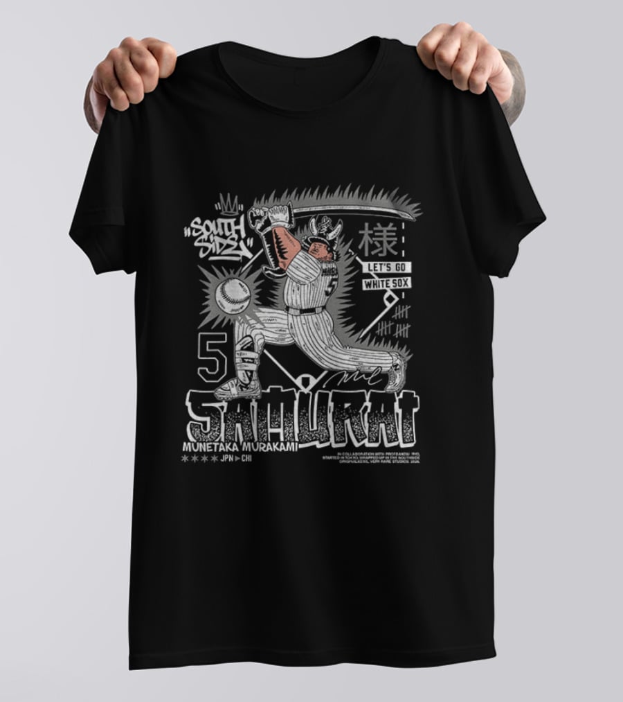 Samurai 55 Munetaka Murakami Kami Sama Slugger Chicago White Sox Baseball 2026 T-Shirt