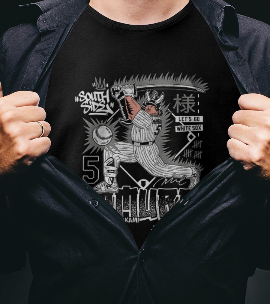 Samurai 55 Munetaka Murakami Kami Sama Slugger Chicago White Sox Baseball 2026 T-Shirt